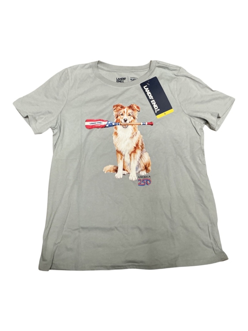 LANDS’ END Dog with Oar America 250 - Picture 3 of 3